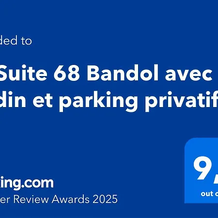 La 68 Avec Jardin Et Parking Privatif * Bandol